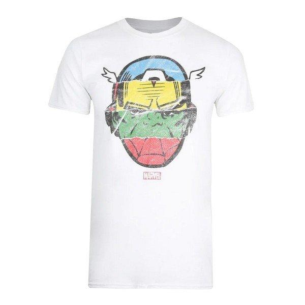 AVENGERS Marvel Gesichter Logo T-Shirt  