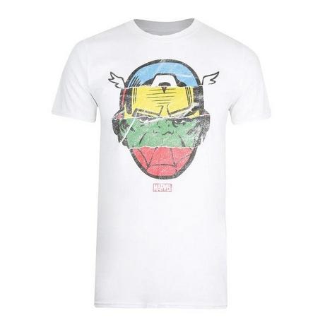 AVENGERS Marvel Gesichter Logo T-Shirt  