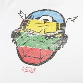 AVENGERS Marvel Gesichter Logo T-Shirt  