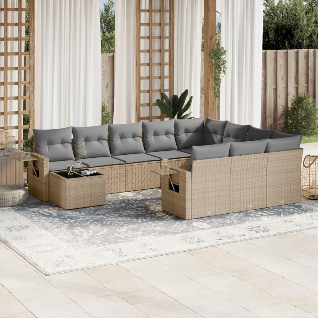 VidaXL Garten sofagarnitur poly-rattan  