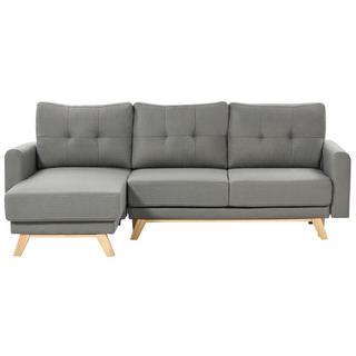 Beliani Ecksofa aus Polyester Skandinavisch SIRO  