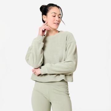 Sweat-shirt femme yoga polyester