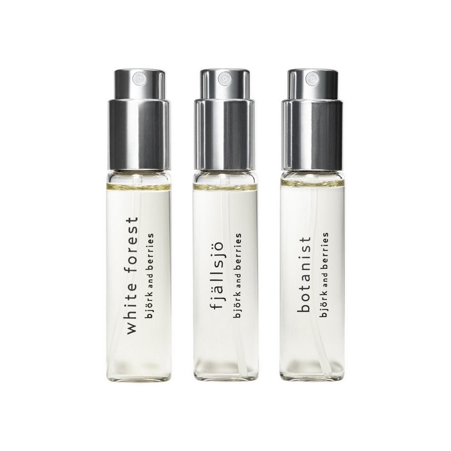 Björk & Berries  Duftset Travel Spray Set 