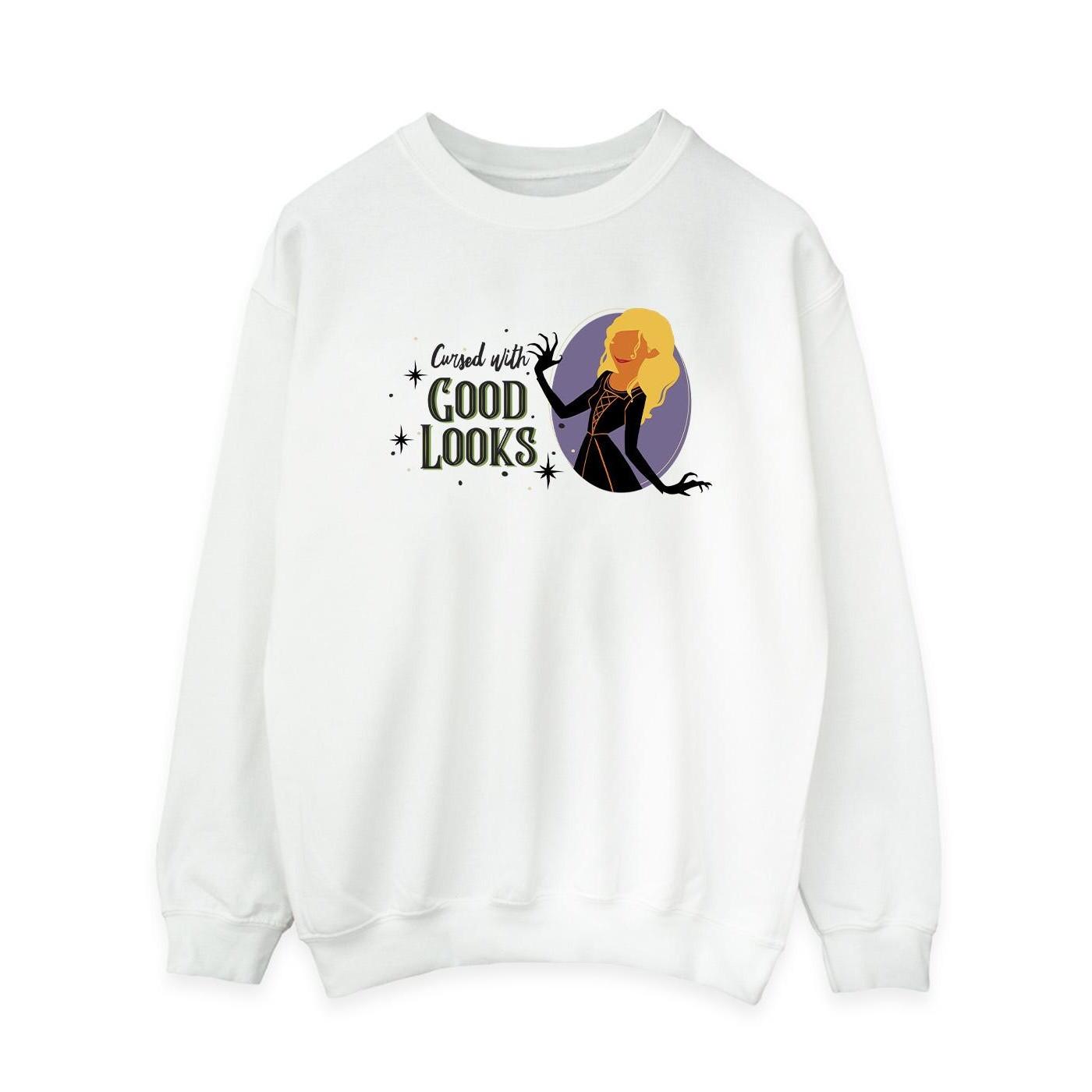 Image of Hocus Pocus Cursed Sarah Sweatshirt Damen Weiss XL