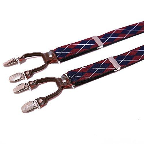 Only-bags.store Bretelles Robustes 6 Clips Dos en Y Réglables  