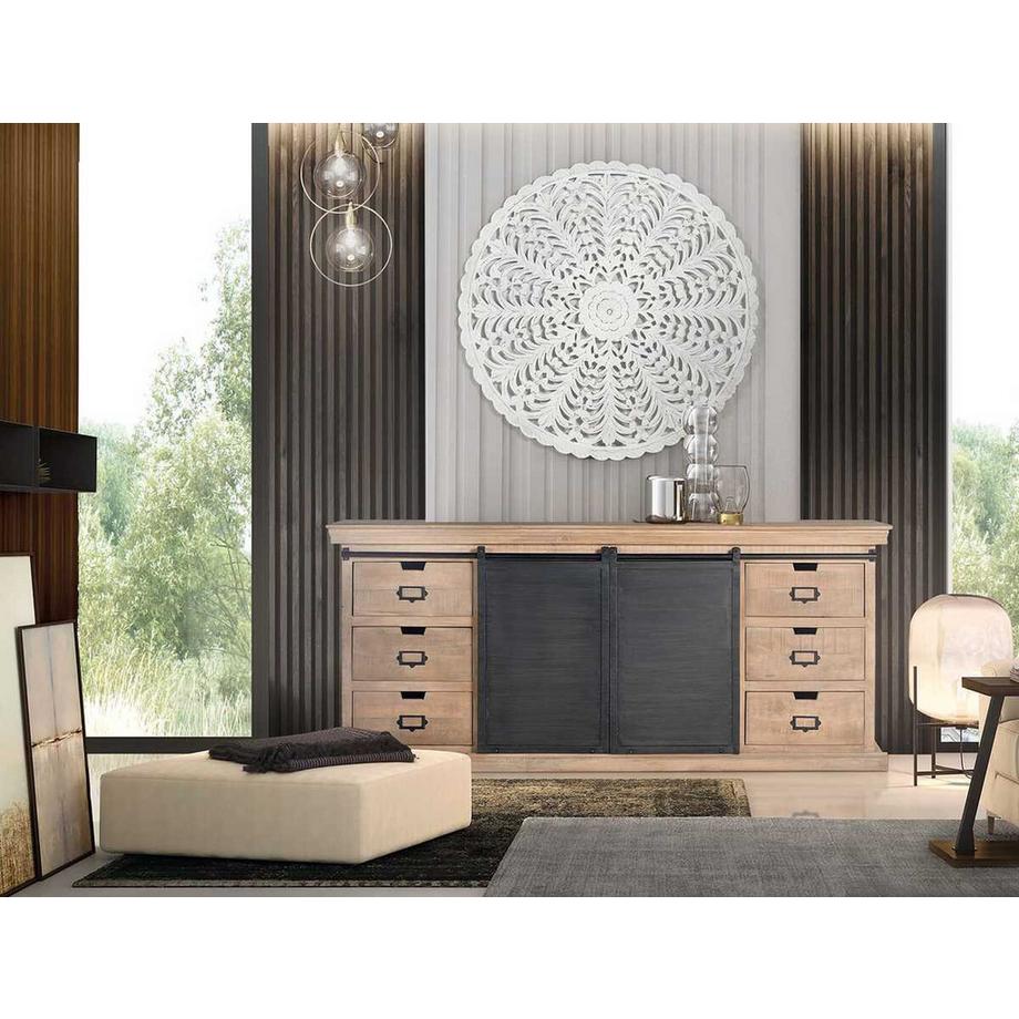 mutoni Sideboard Industrial Mango  