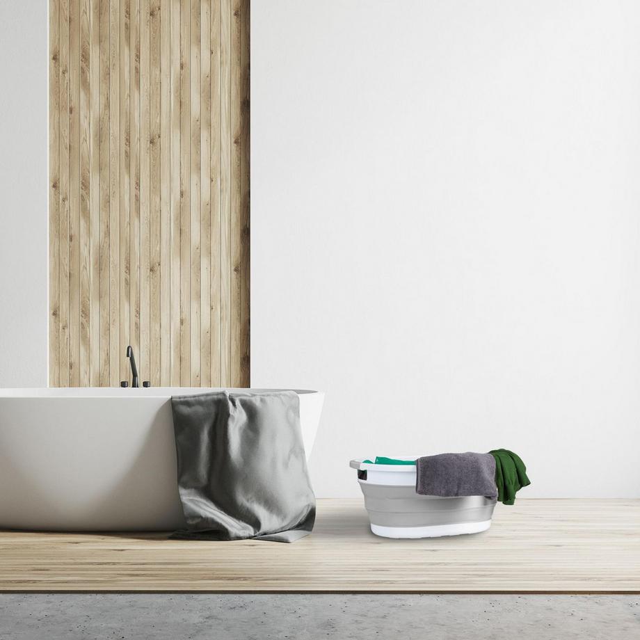 B2X Faltbarer Wäschekorb 36 Liter  