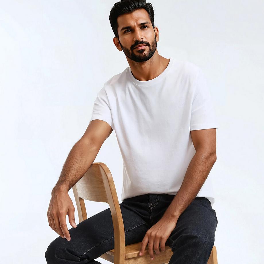 La Redoute Collections T-Shirt Girocollo Maniche Corte  