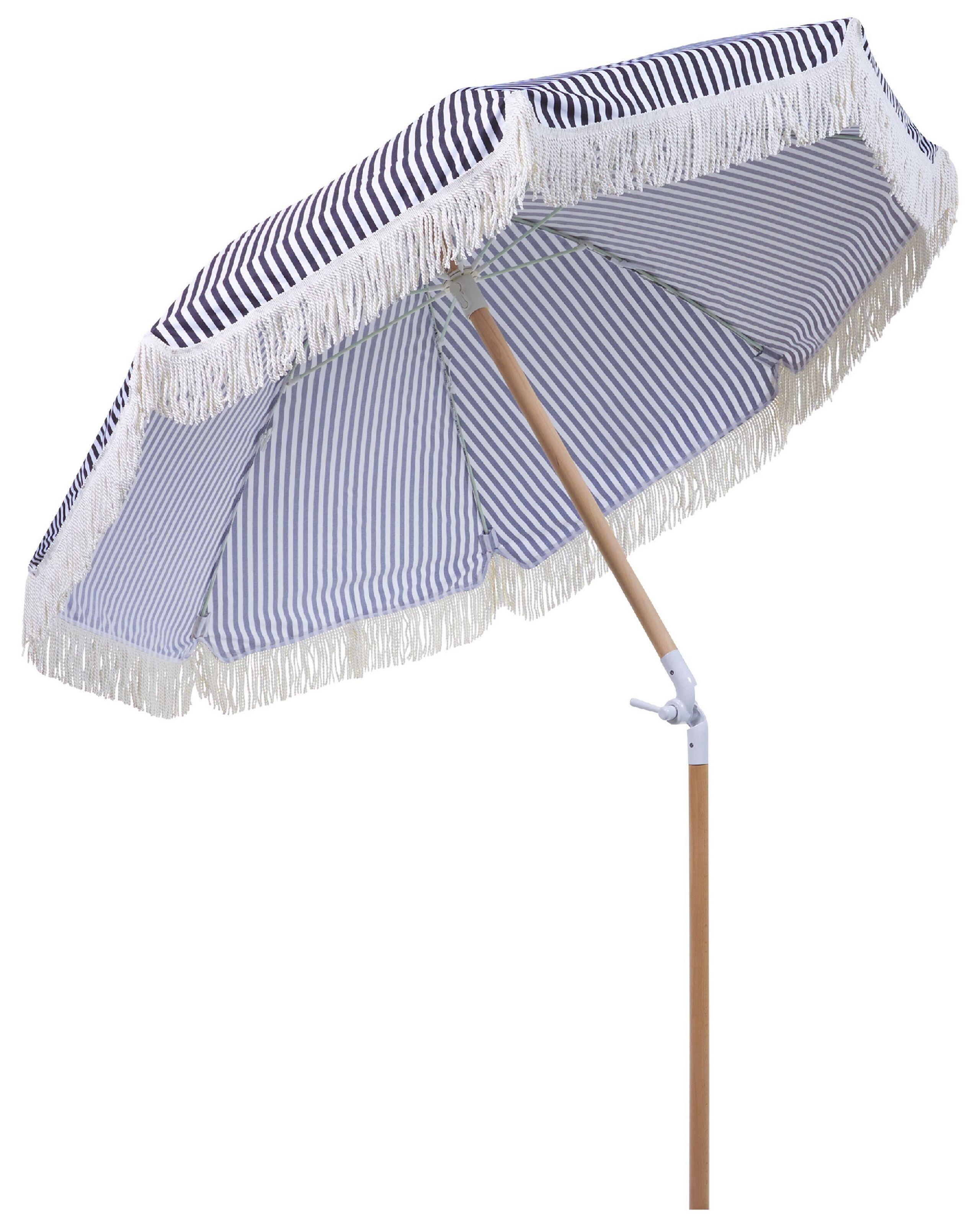 Beliani Sonnenschirm aus Stoff MONDELLO  