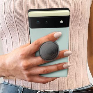 POPSOCKETS  PopGrip Telefono Design Nero Traslucido 