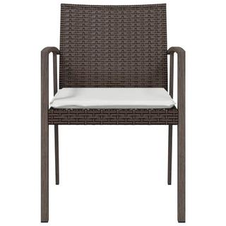 VidaXL Gartenstuhl poly-rattan  