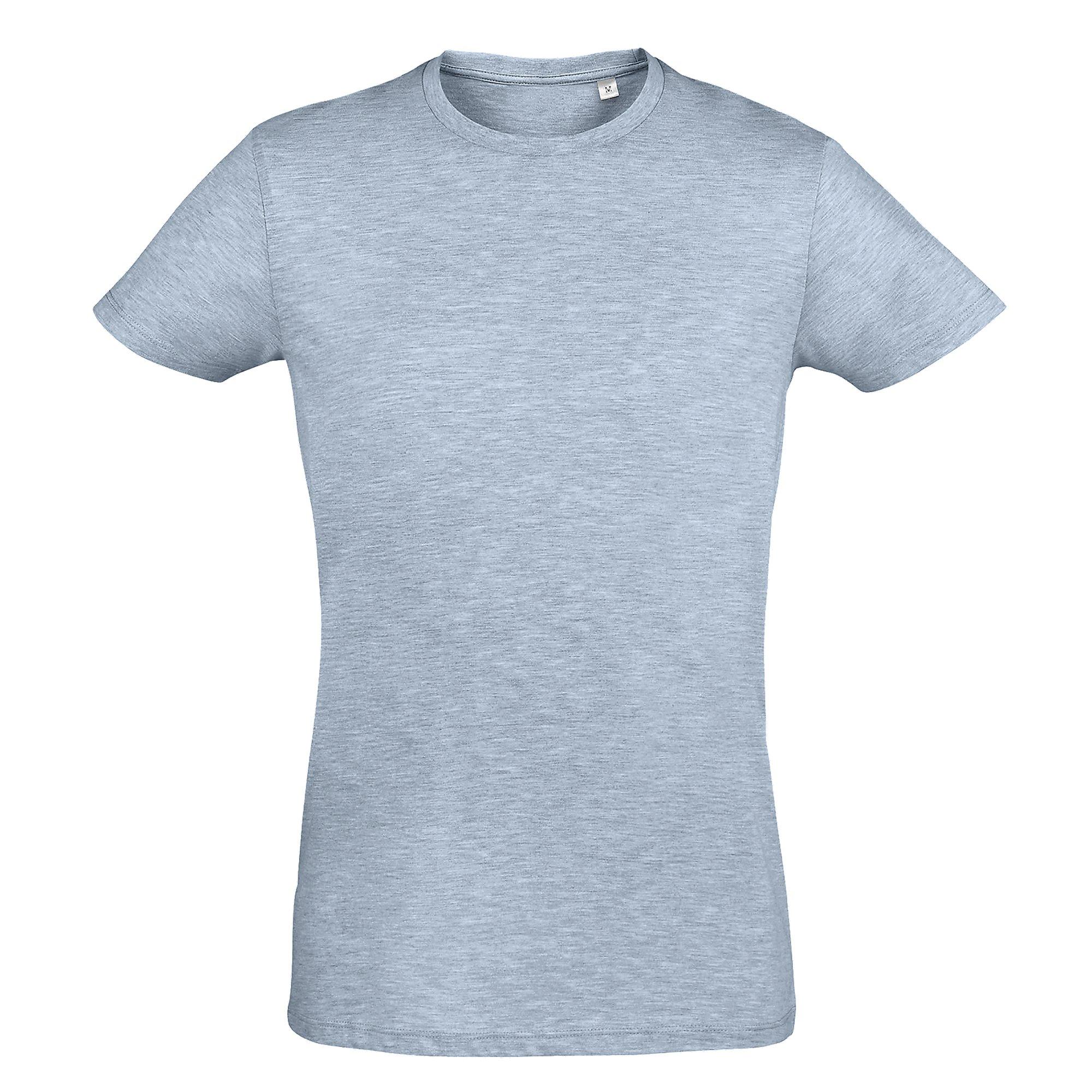 Image of Regent Slim Fit Tshirt, Kurzarm Herren Himmelblau XL