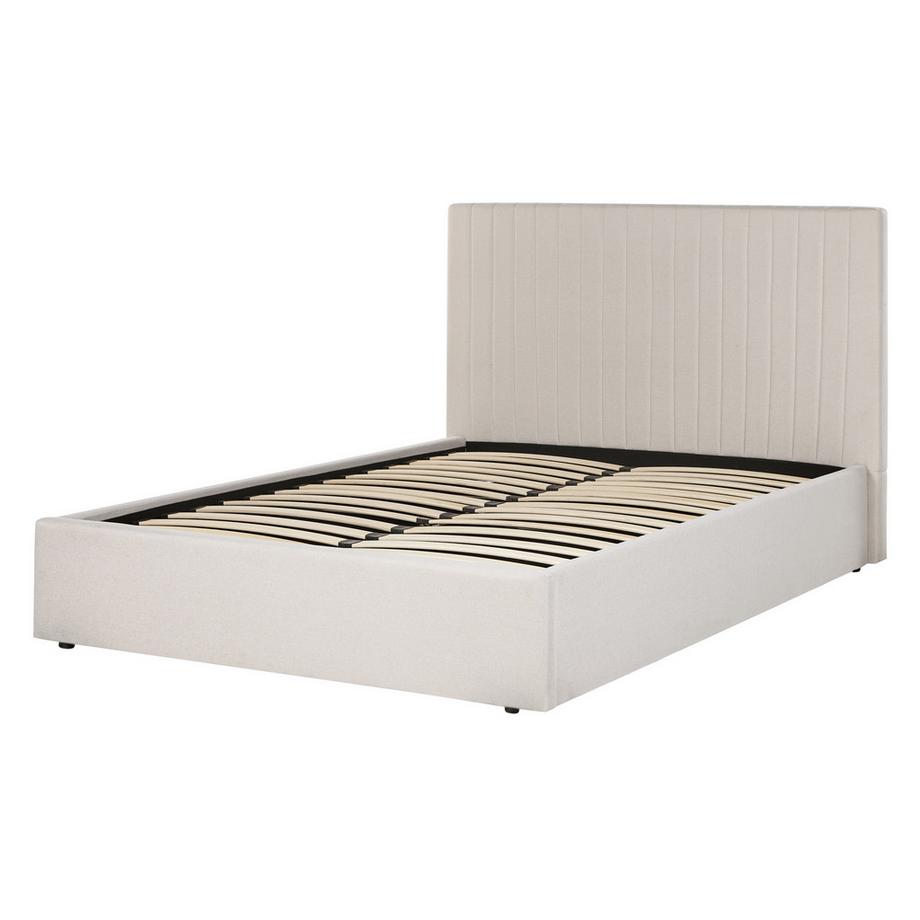 Beliani Letto contenitore en Tessuto  VION  
