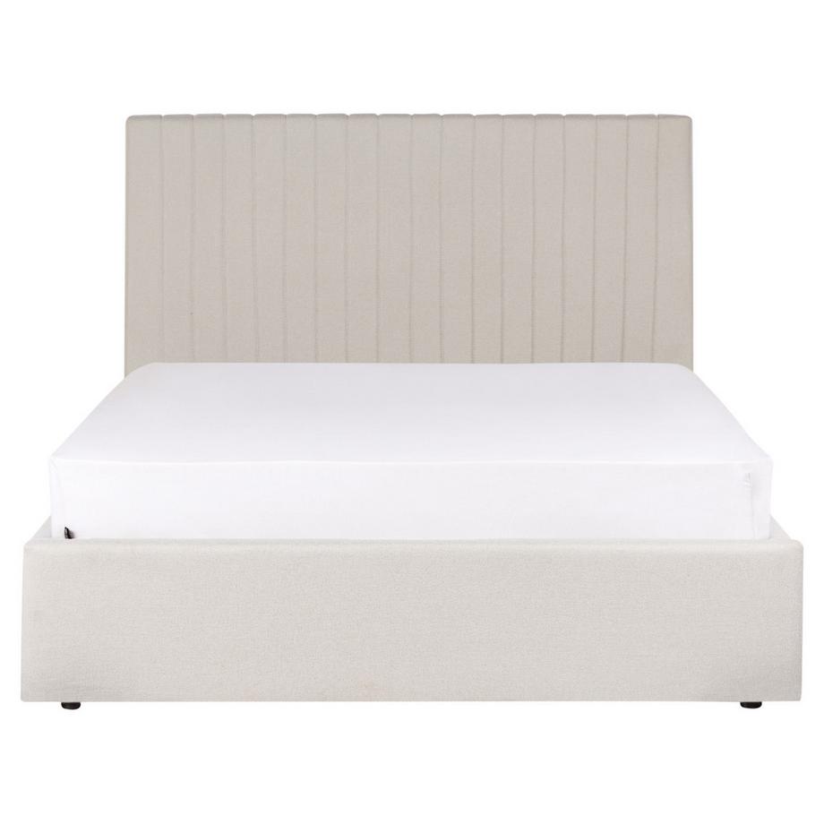 Beliani Letto contenitore en Tessuto  VION  