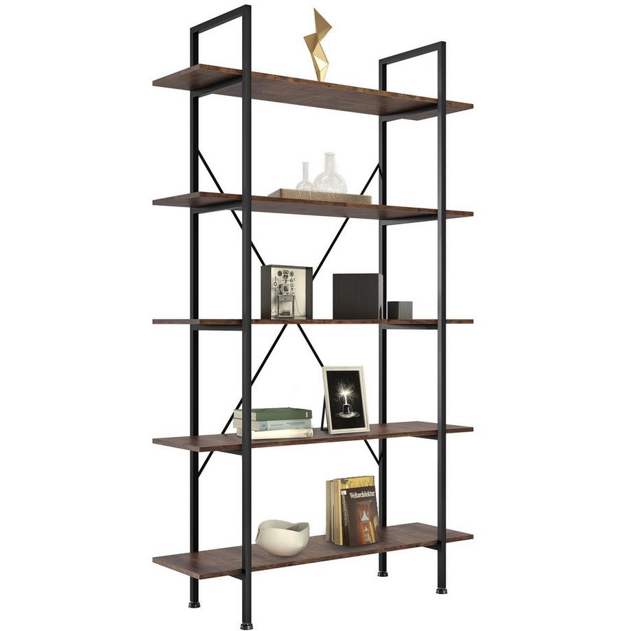 Tectake Étagère GLASGOW style industriel  