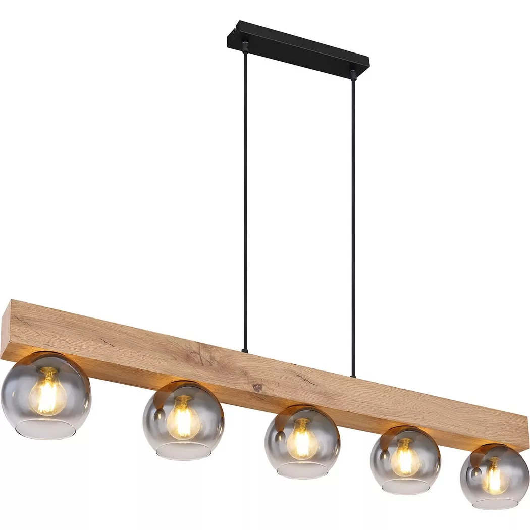 mutoni – Hängeleuchte Moitas Metall matt 5xE27, One Size, Multicolor