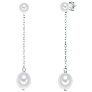 Valero Pearls  Femme Puce d'oreille en perle 