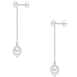 Valero Pearls  Femme Puce d'oreille en perle 