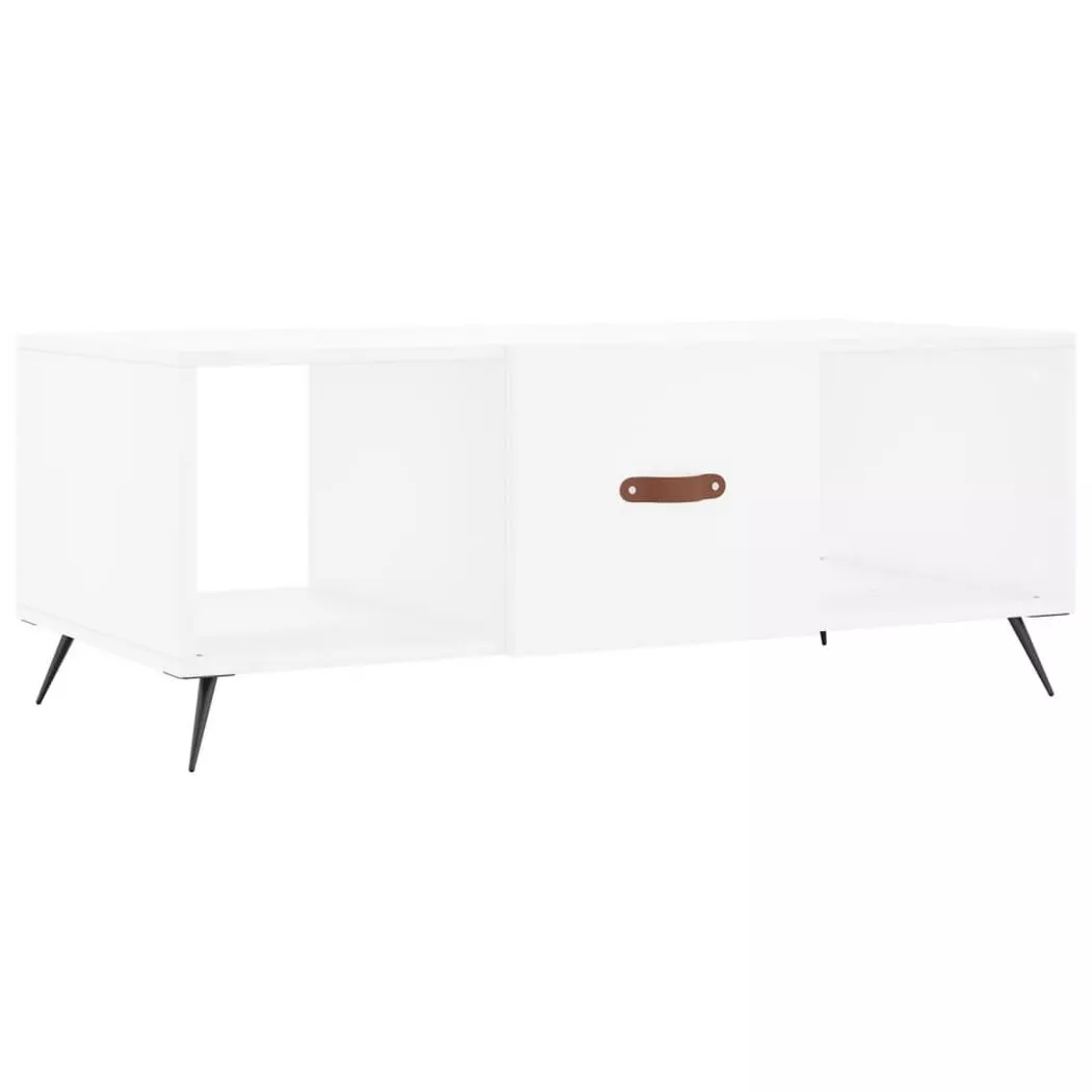 Vidaxl - Table basse blanc 102x50x40 cm bois d'ingénierie