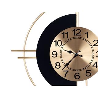 Beliani Horloge murale en Métal Rétro ALLOGNY  
