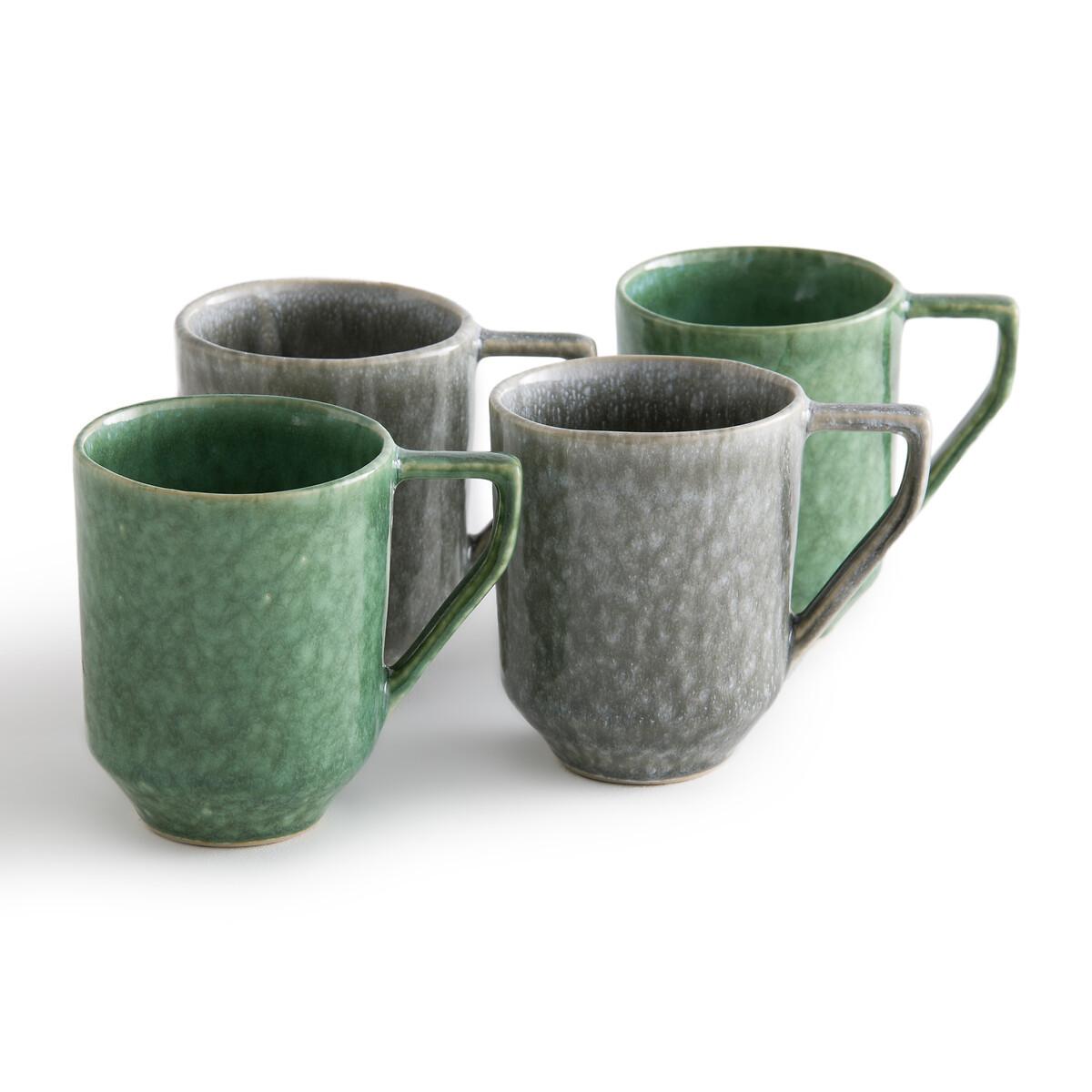 AM.PM Lot de 2 mugs en grès émaillé réactif  