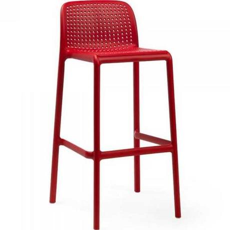 NARDI outdoor Tabouret de bar de jardin Lido rose  