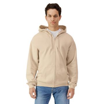 Softstyle Hoodie mit durchgehendem Reißverschluss Mittelschwer