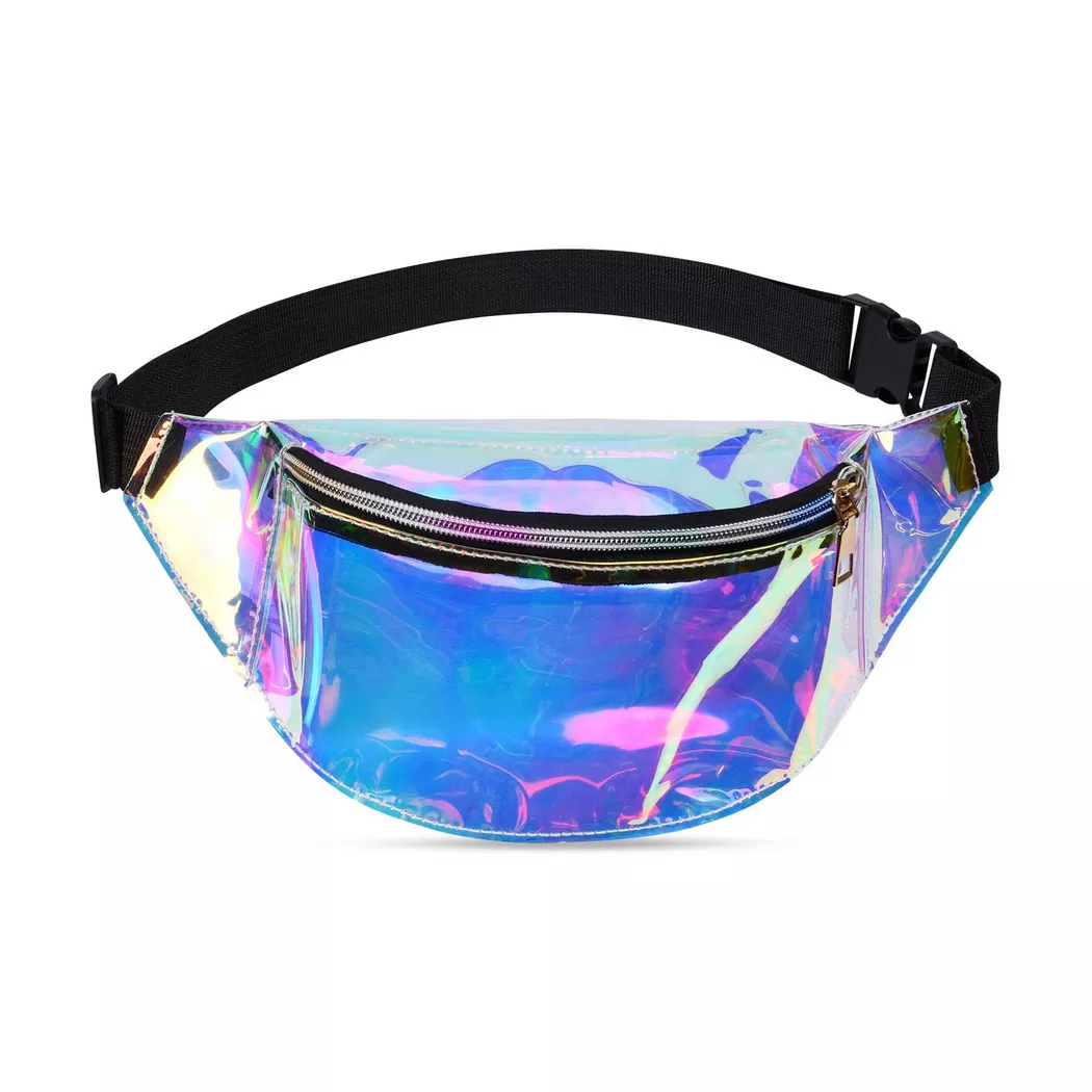 Only-bags.store - Gürteltasche, Fanny Pack Fashion Wasserdicht, Fanny Pack Gürteltaschenfächer mit 3 Fächern, verstellbare Gürtel-Hüfttasche für Sportreisen, Wandern, per uomo, Multicolor, Größe