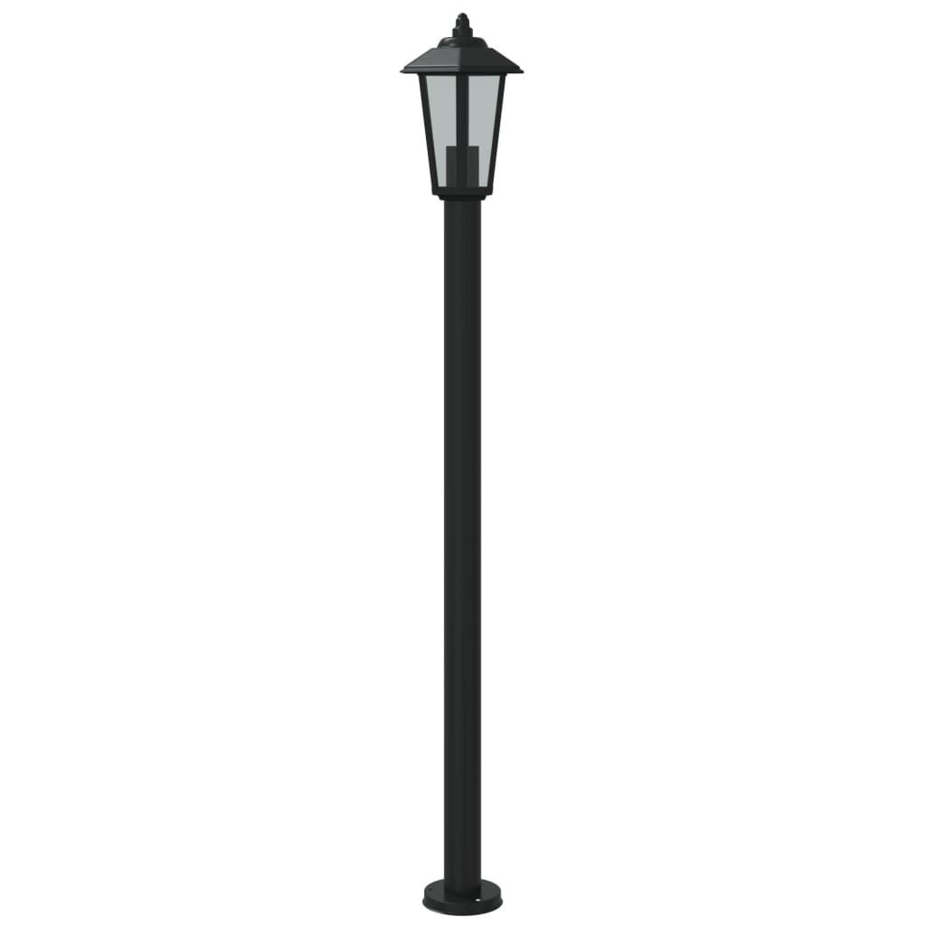 VidaXL Lampadaire d'extérieur acier inoxydable  