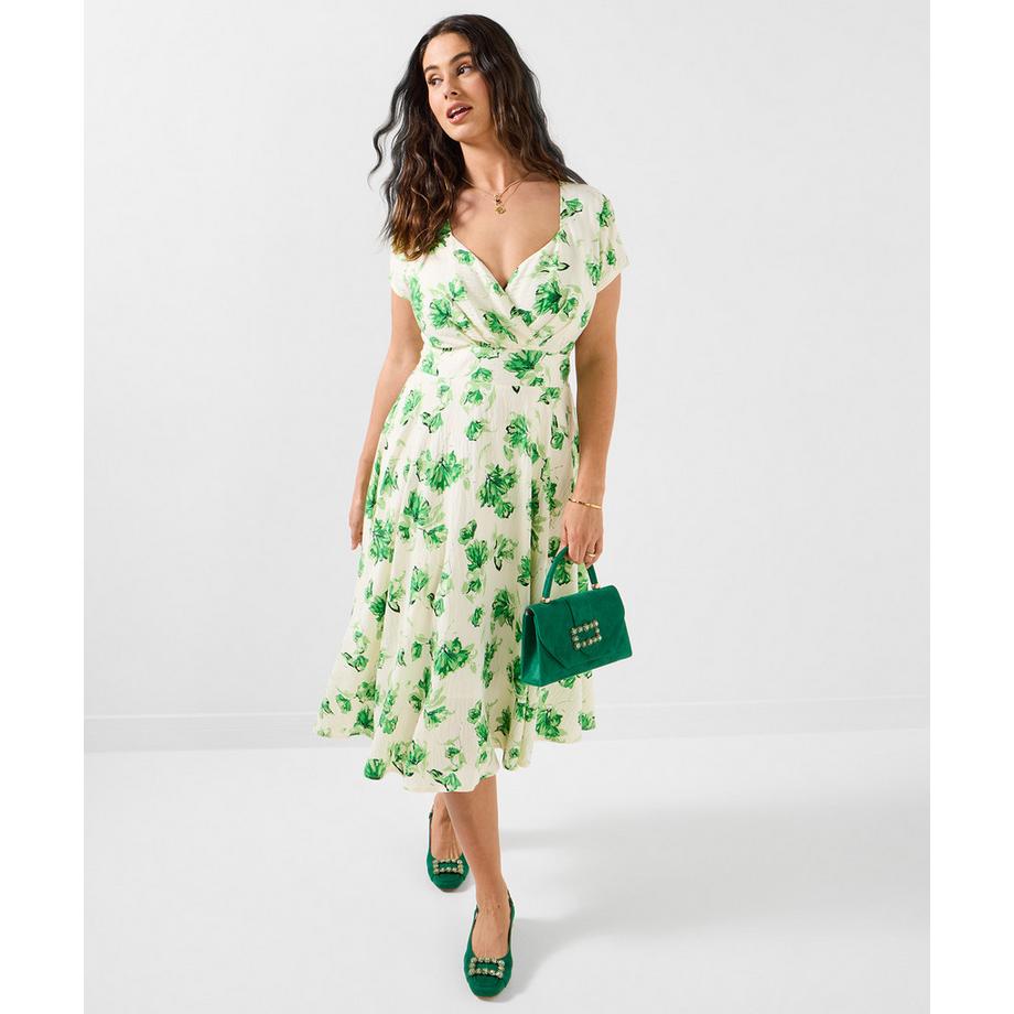 Joe Browns Kleid mit weit schwingendem Saum im Retro-Stil  