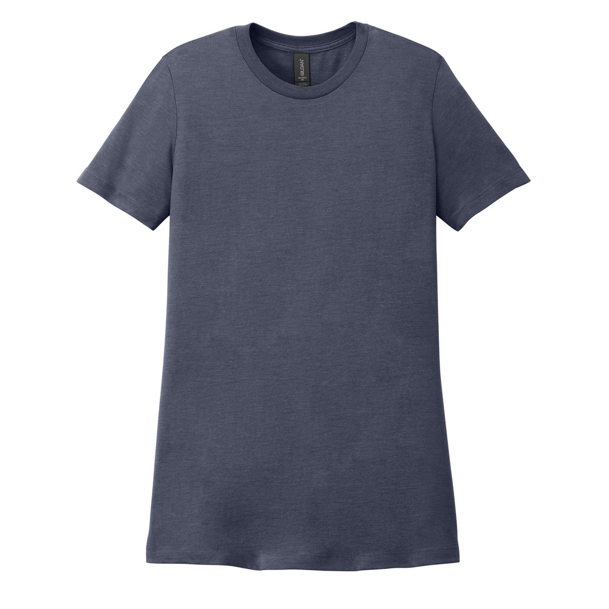 Image of Tshirt Weiche Haptik Damen Taubengrau L