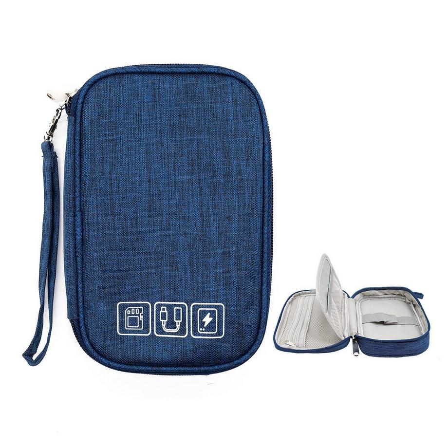 Only-bags.store  Kabelorganisationstasche flach kleine elektronische Tasche Organizer Kabeltasche 