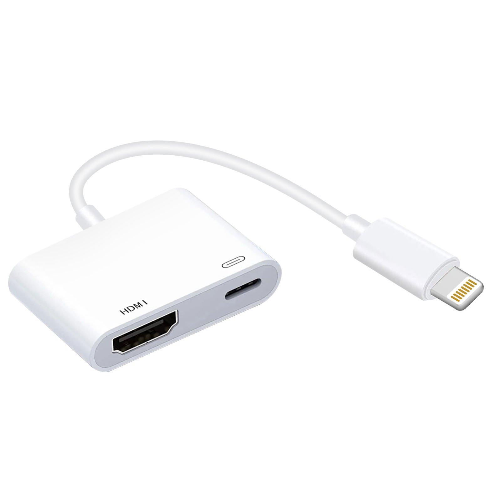 Avizar  Adattatore Lightning verso HDMI + USB-C 