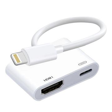 Adapter Lightning auf HDMI + USB-C