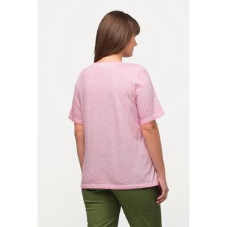 Ulla Popken  Trachten-T-Shirt, Herz, Classic, Rundhals, Halbarm 