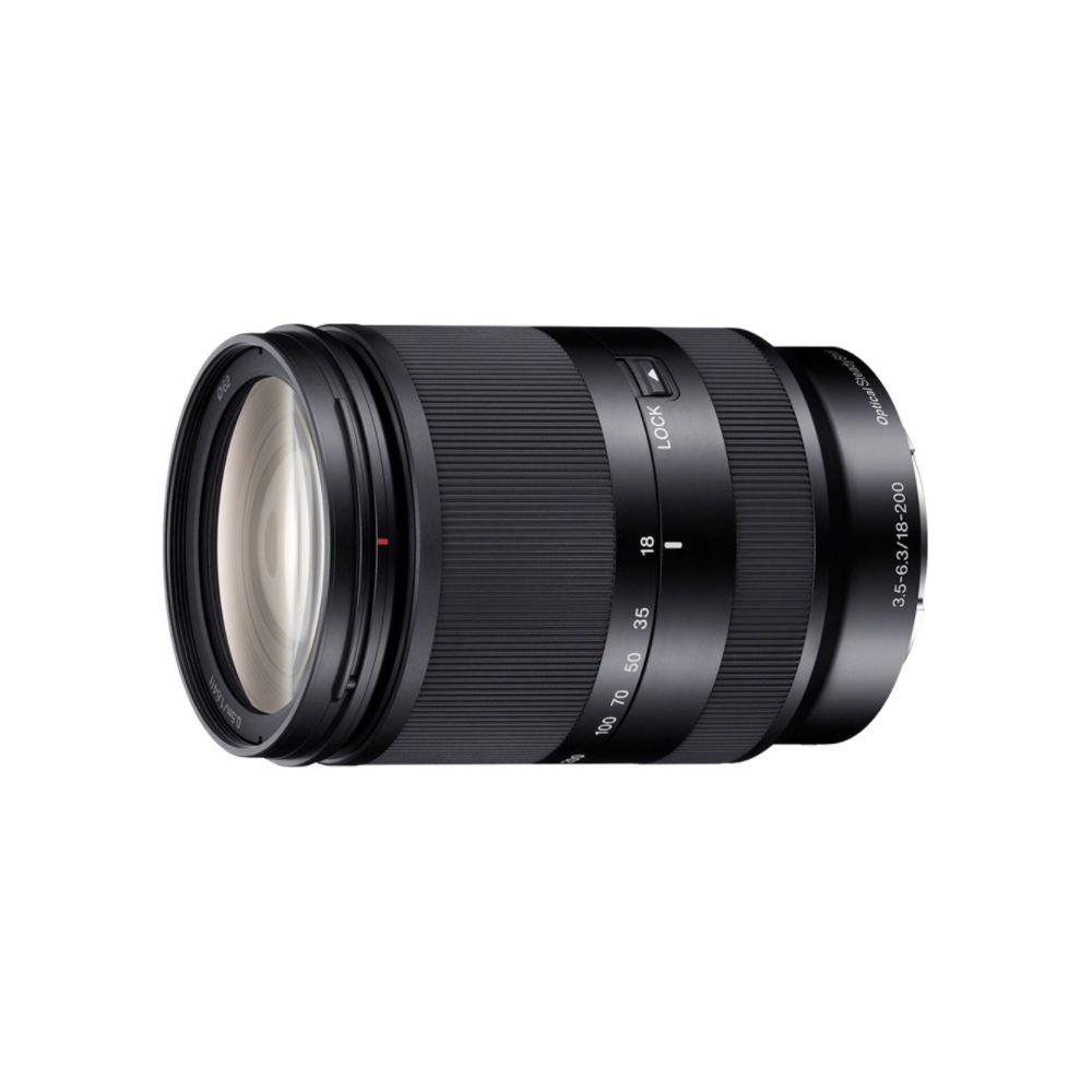 SONY  Objectif hybride  E 18-200mm f/3.5-6.3 LE noir 