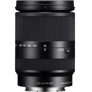 SONY  E 18â€“200mm F3.5â€“6.3 OSS LE 