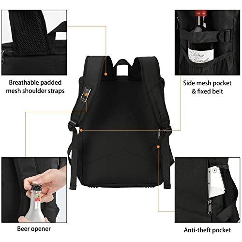 Only-bags.store Wasserdichte Isolierte Kühltasche Grosser Picknickrucksack Leichte Lunch Tasche  