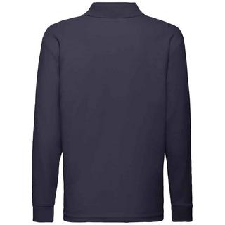 Fruit of the Loom  Langarm Pique Polo Shirt 