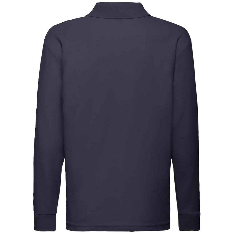 Fruit of the Loom  Langarm Pique Polo Shirt 