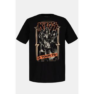 JP1880  T-shirt, T-shirt de groupe, KISS, manches mi-hauteur 