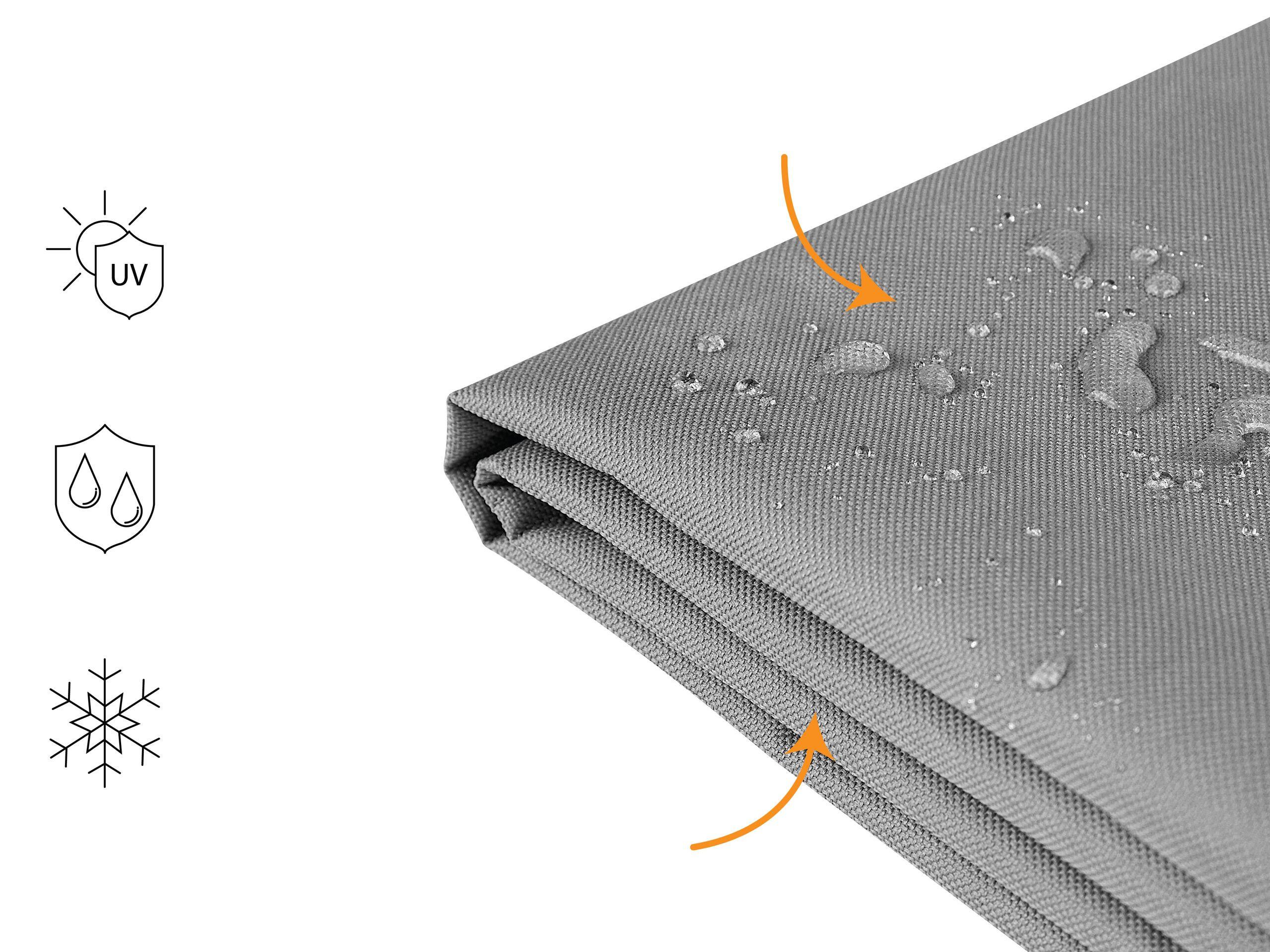 Beliani Protezione impermeabile en PVC CHUVA  