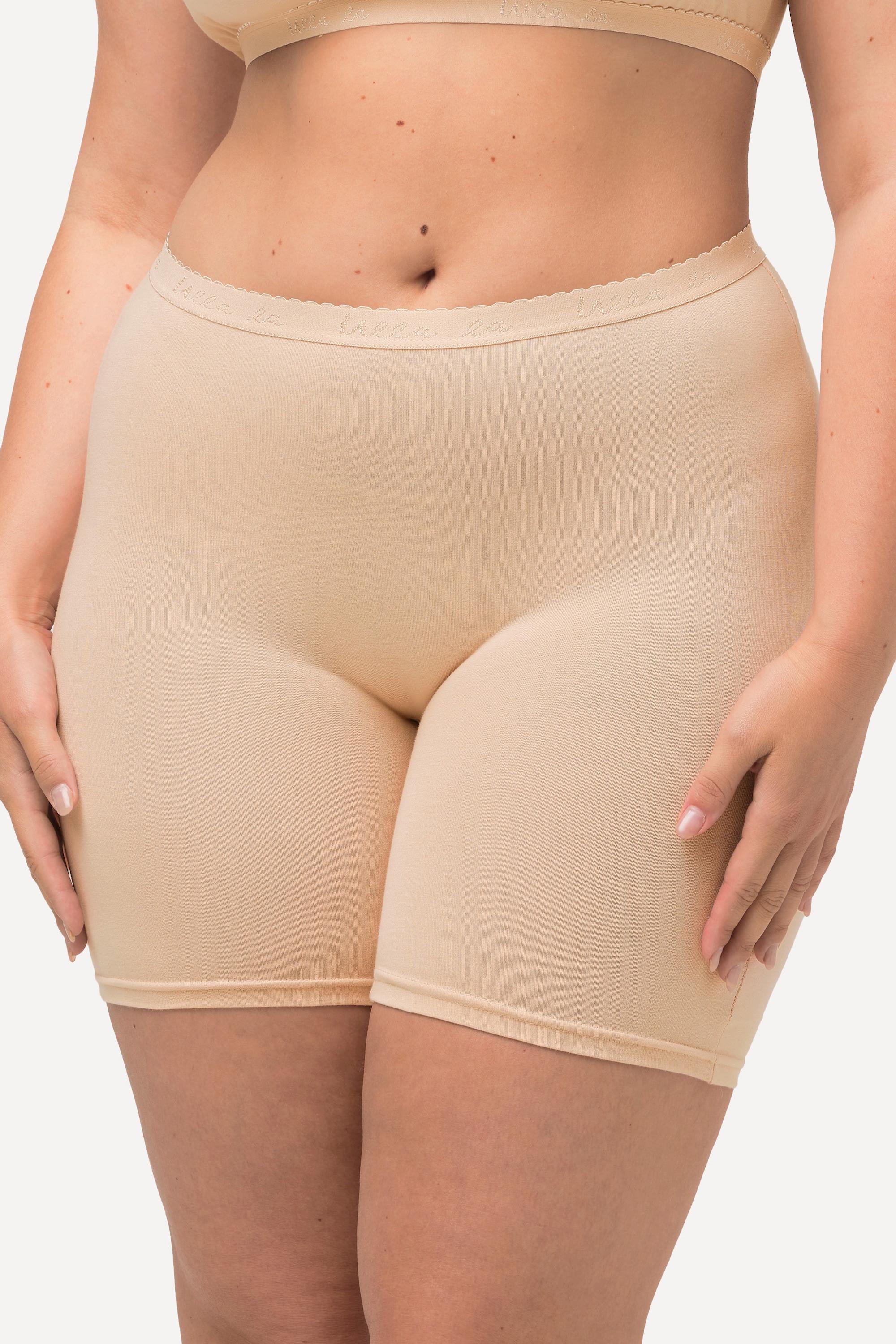 Ulla Popken  Shorty, culotte couvrante à taille élastique 