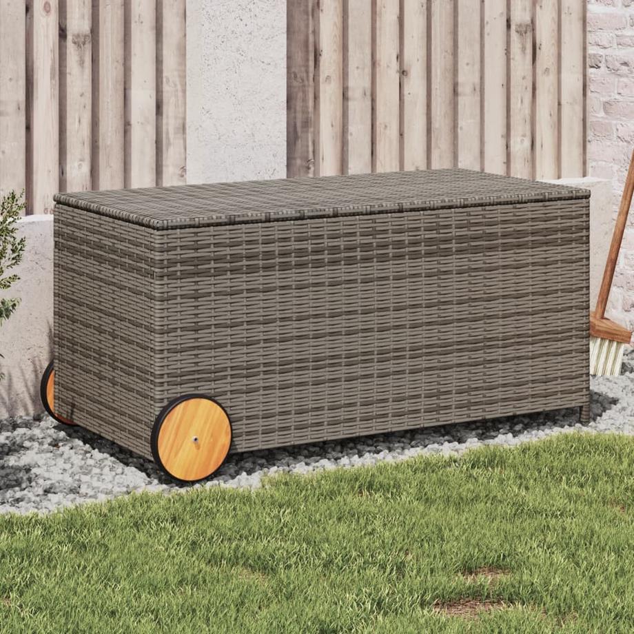 VidaXL Gartentruhe poly-rattan  