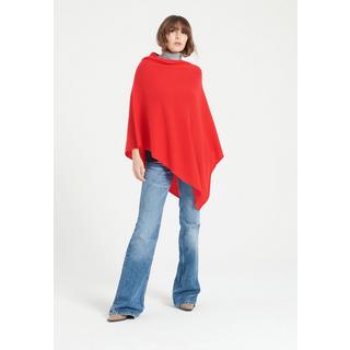 Studio Cashmere8  LILLY 9 Poncho con scollo a V - 100% cashmere 