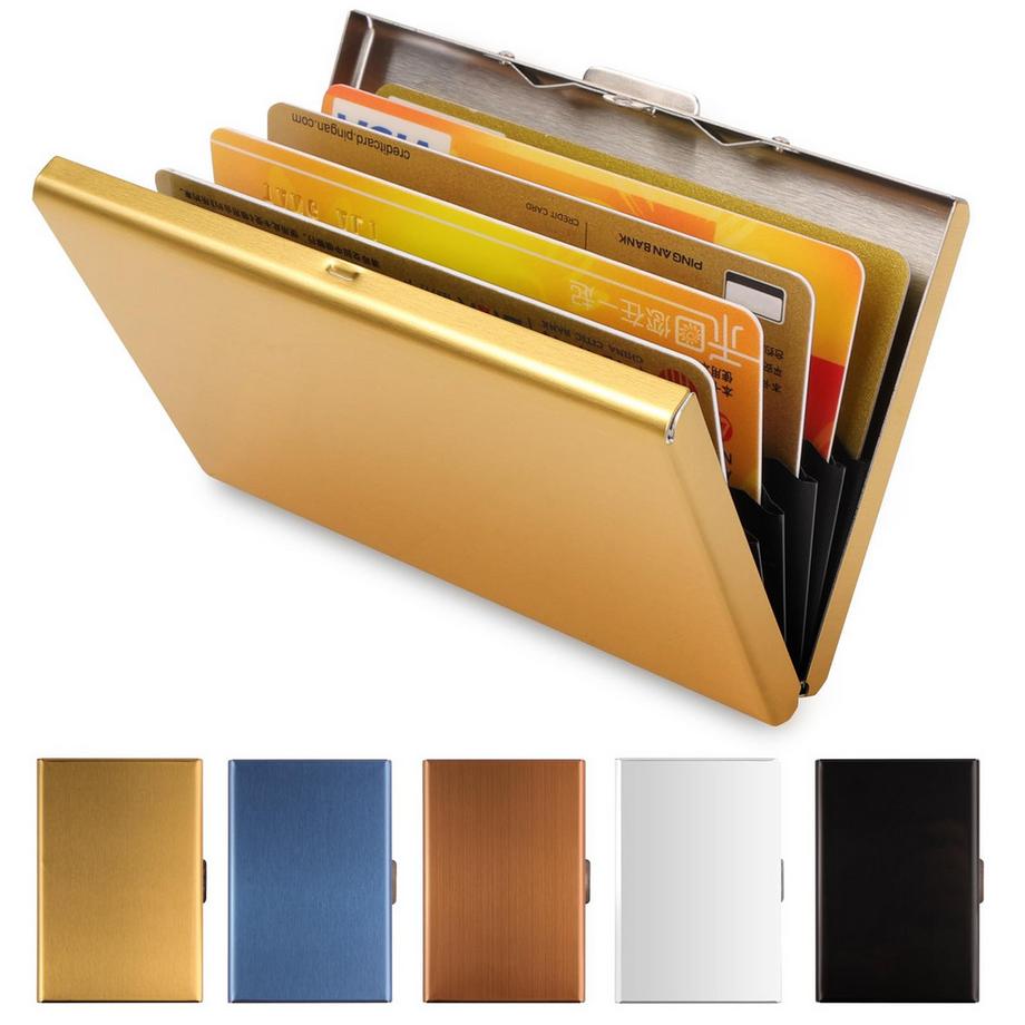 1 Stück RFID blockierende Kreditkartenhülle