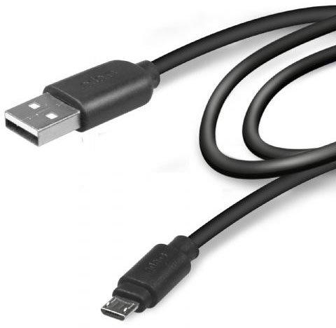 Image of 3m USB 2.0 USB Kabel USB A Micro-USB B Schwarz