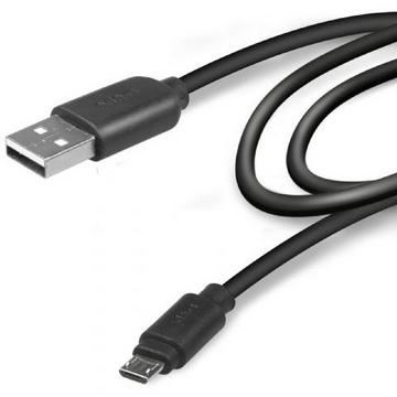 SBS 3m USB 2.0 câble USB USB A Micro-USB B Noir