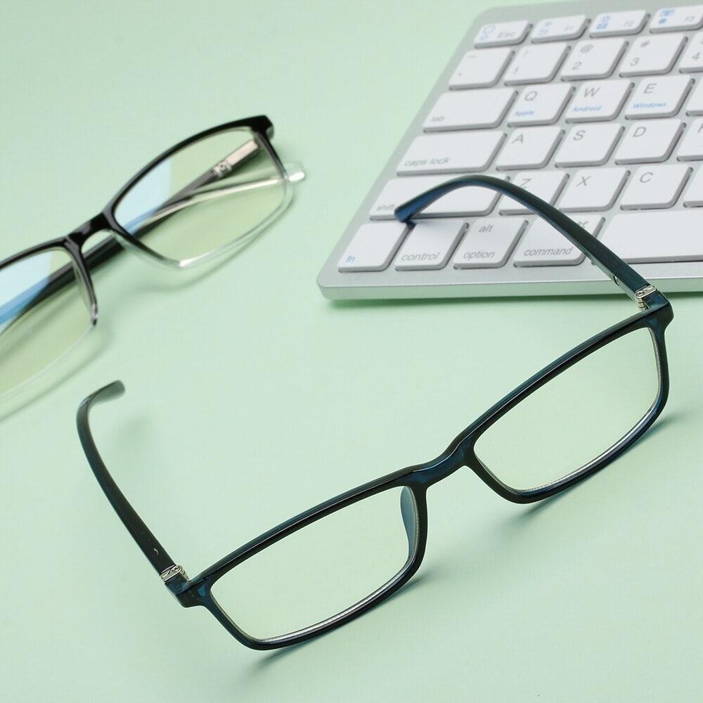 eStore Anti-Blaulicht Brille Schwarz Fade  