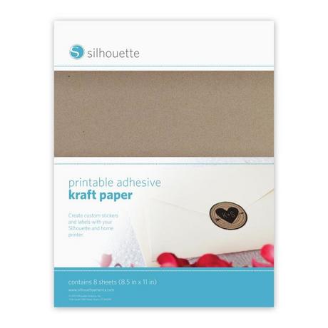 Silhouette  Silhouette MEDIA-KFT-ADH Kunstdruckpapier 8 Blätter 